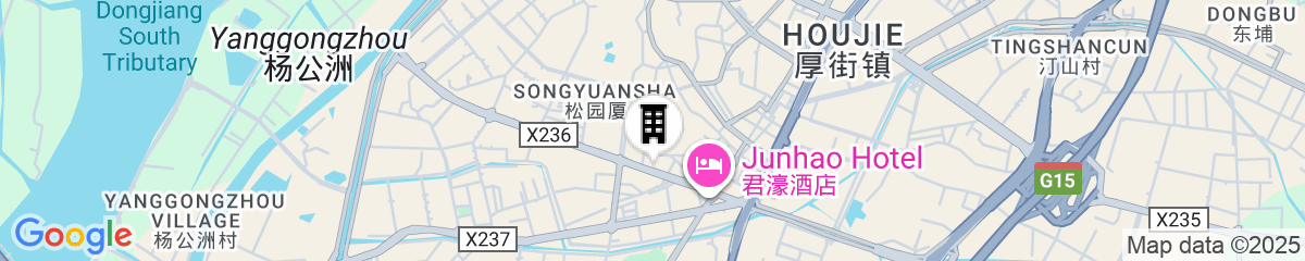 Map for Maison New Century Hotel Dongguan