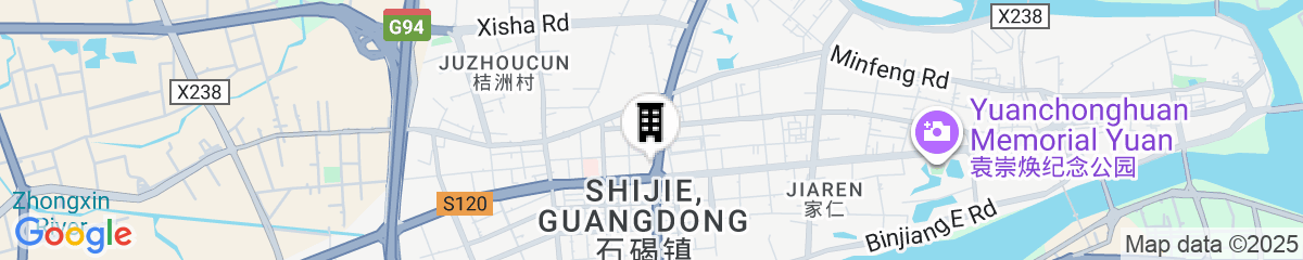 Map for Cinese Hotel Dongguan Shijie