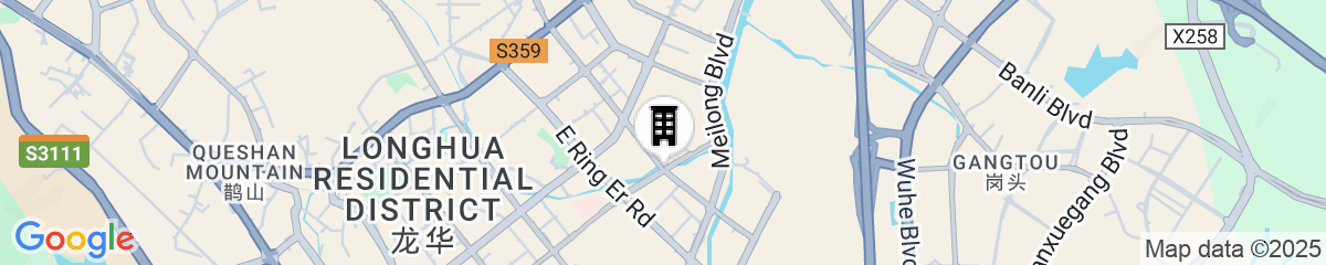 Map for Grand Madison LongHua Yujing Shenzhen