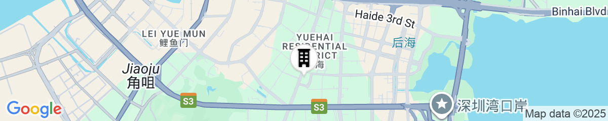 Map for UrCove by HYATT Shenzhen Bay Nanyou