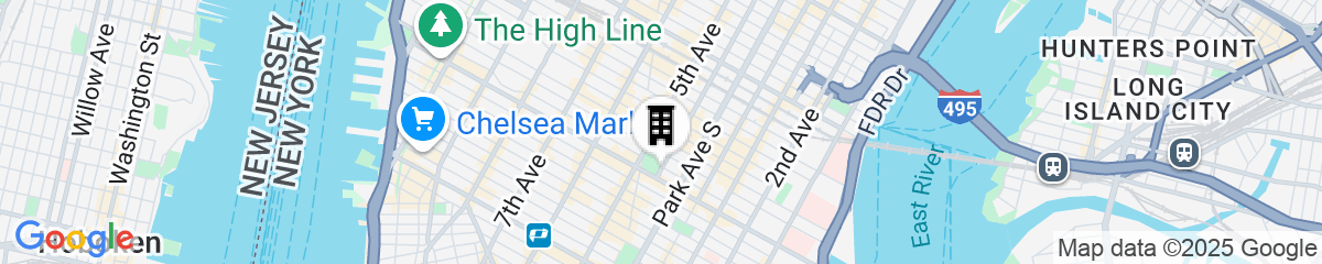 Map for The New York EDITION