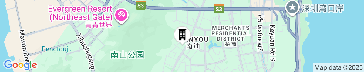 Map for DAYHELLO HOTEL SHENZHEN