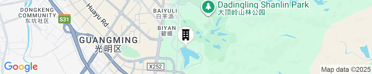 Map for Hilton Garden Inn Shenzhen Guangming Hongqiao Park