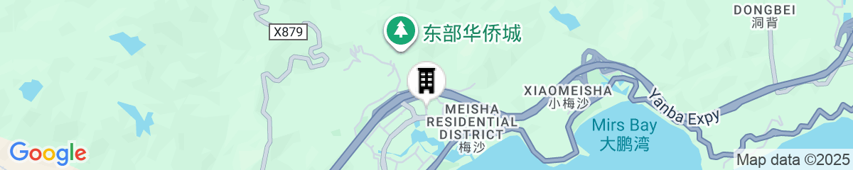 Map for InterContinental Shenzhen Dameisha Resort by IHG
