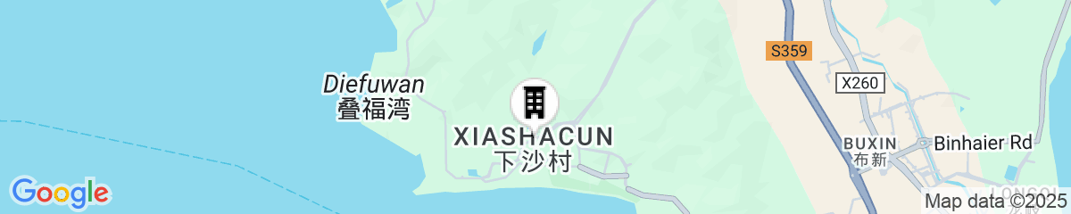 Map for Shenzhen Marriott Hotel Golden Bay