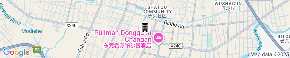 Map for Pullman Dongguan Changan