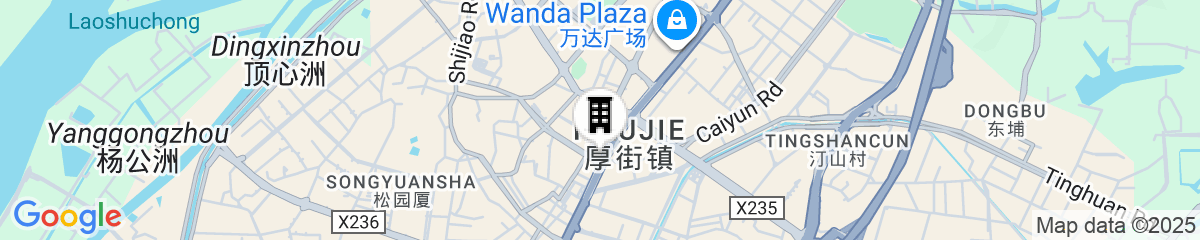 Map for HJ International Hotel