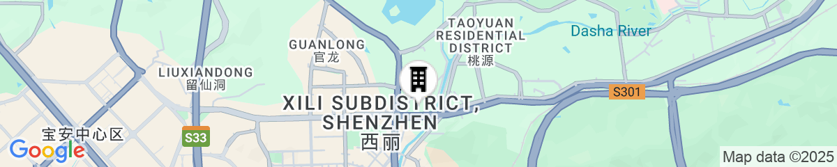 Map for Shenzhen Naive S Hotel (Xili Metro Station Store)