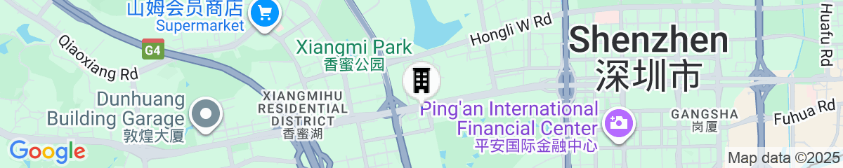 Map for JW Marriott Hotel Shenzhen