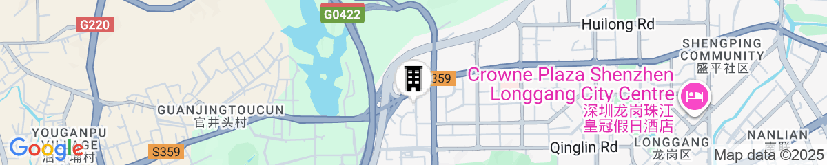Map for Aloft Dongguan Dynamic Town