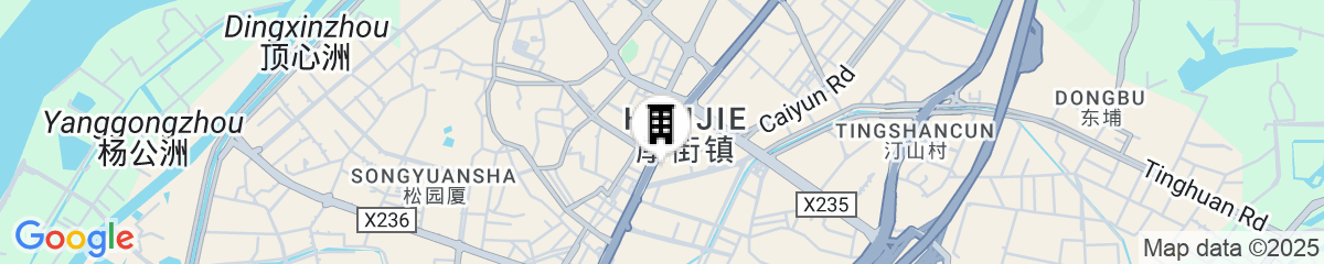 Map for Sheraton Dongguan Hotel - free shuttle to Canton Fair for in-house guests