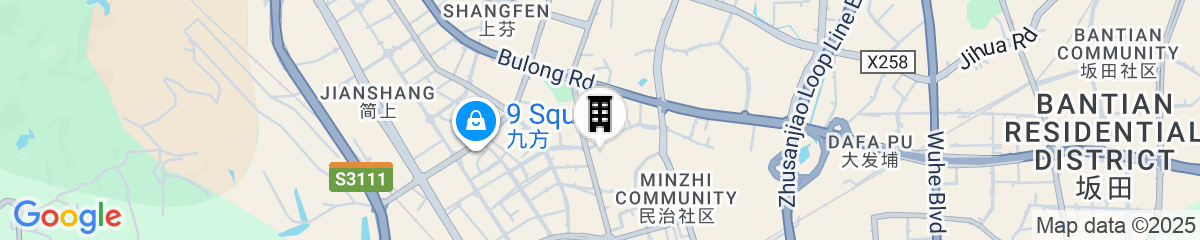 Map for Moxy Shenzhen North Station