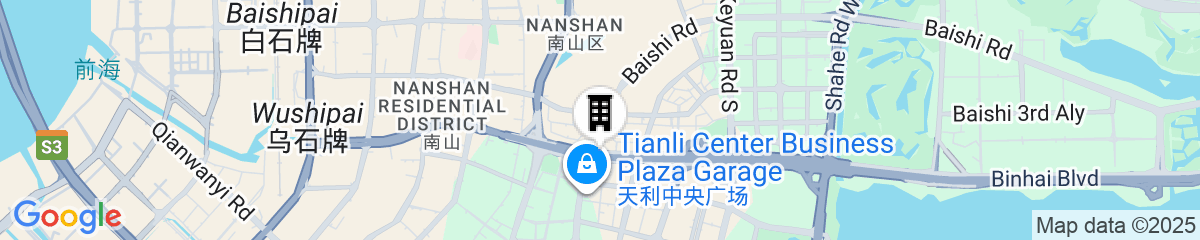 Map for Kempinski Hotel Shenzhen China