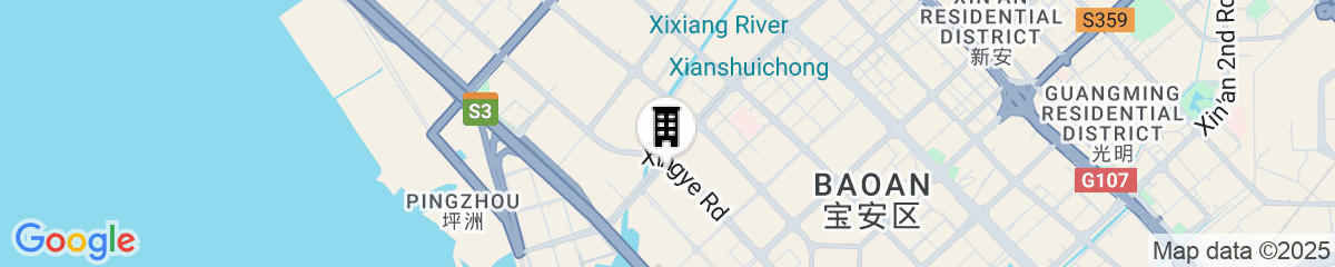 Map for Le Méridien Shenzhen, Bao'An