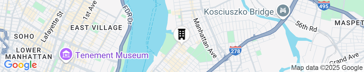 Map for The William Vale