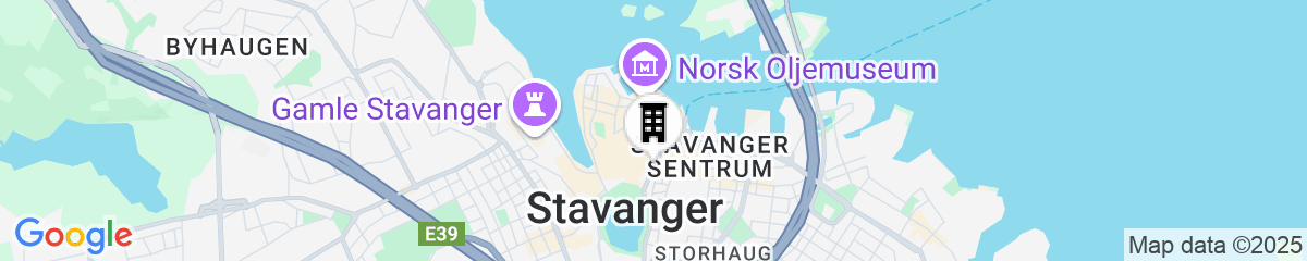 Map for Thon Hotel Stavanger