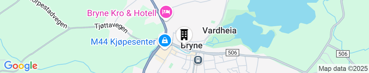 Map for Hotell Jæren