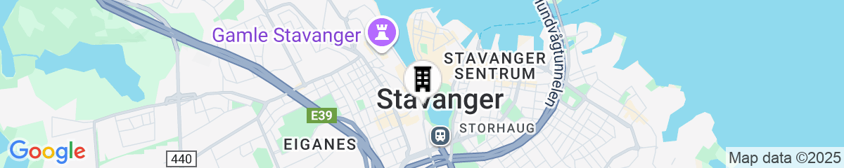 Map for Radisson Blu Atlantic Hotel, Stavanger