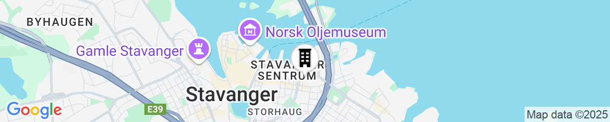 Map for Scandic Stavanger City