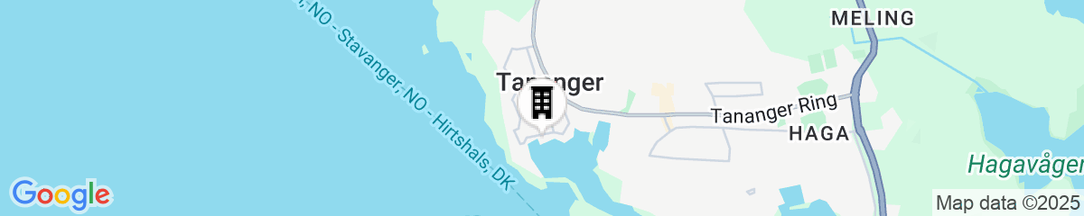 Map for Hummeren Hotel