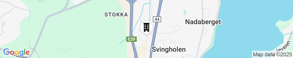 Map for Smarthotel Forus