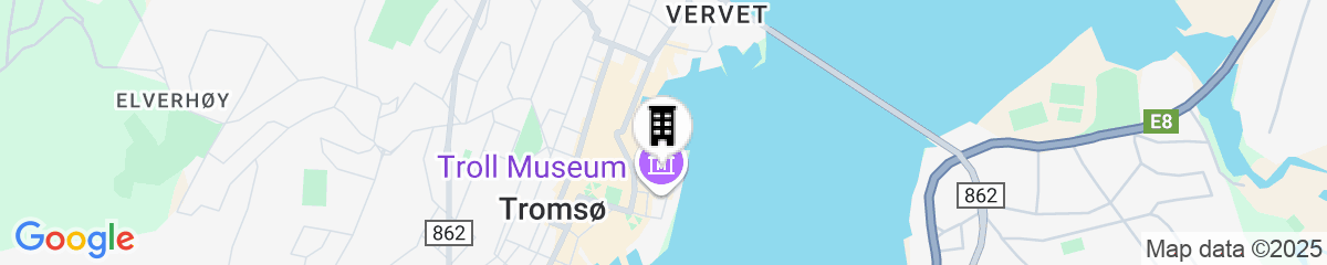 Map for Scandic Ishavshotel