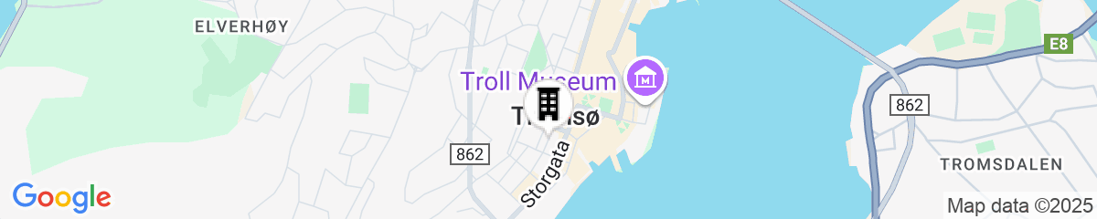 Map for Comfort Hotel Xpress Tromso