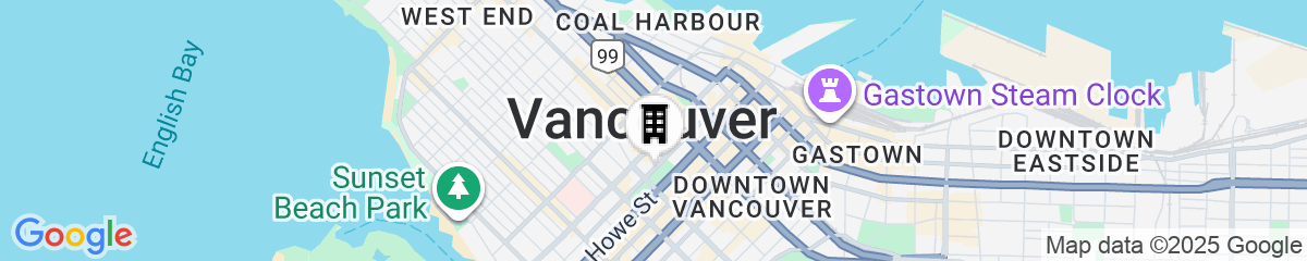 Map for Wedgewood Hotel & Spa