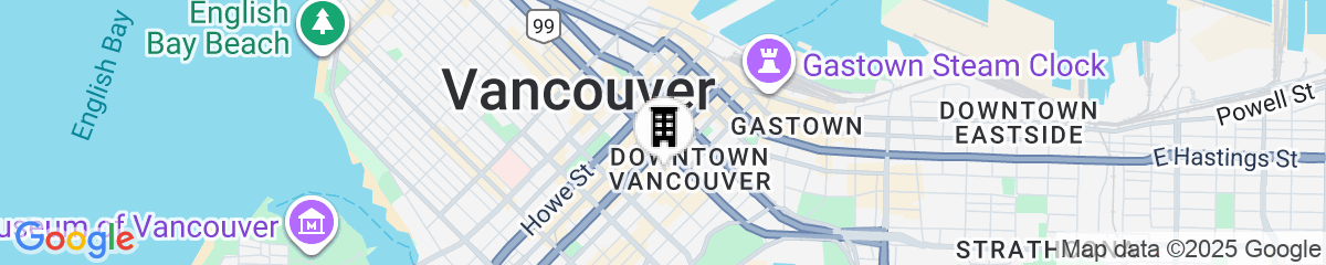 Map for L'Hermitage Hotel