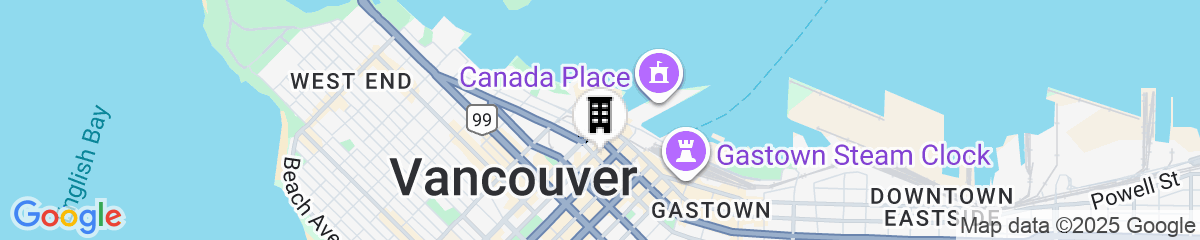 Map for AZUR Legacy Collection Hotel