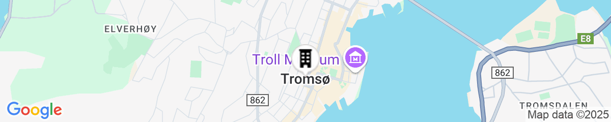 Map for Enter City Apartment Hotel