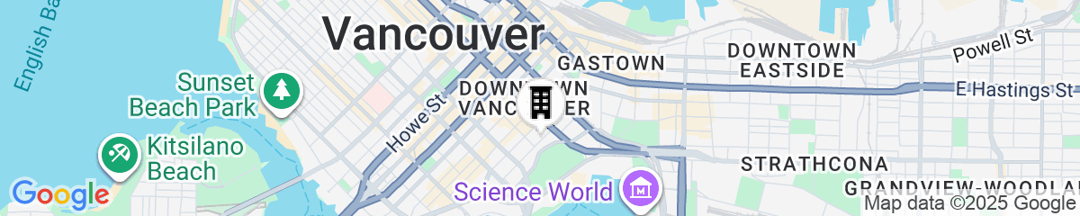 Map for Georgian Court Hotel, WorldHotels Elite