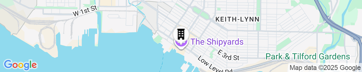 Map for Pinnacle Hotel at the Pier