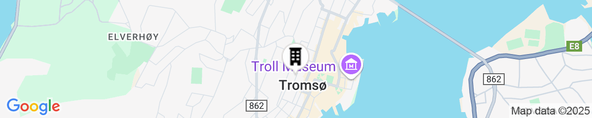 Map for Smarthotel Tromso