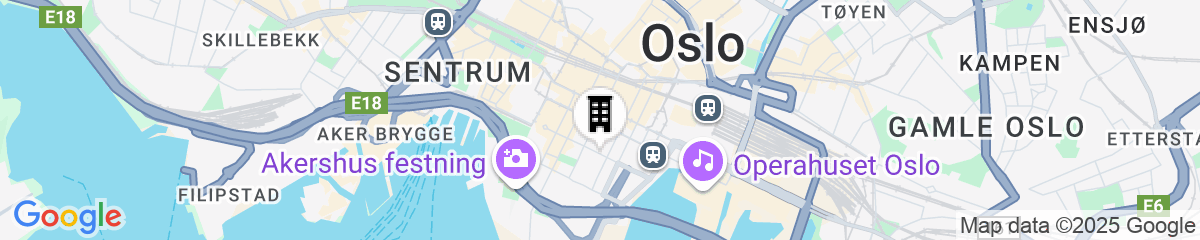 Map for Thon Hotel Panorama