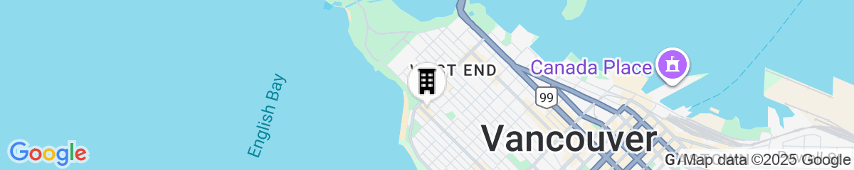 Map for Best Western Plus Sands