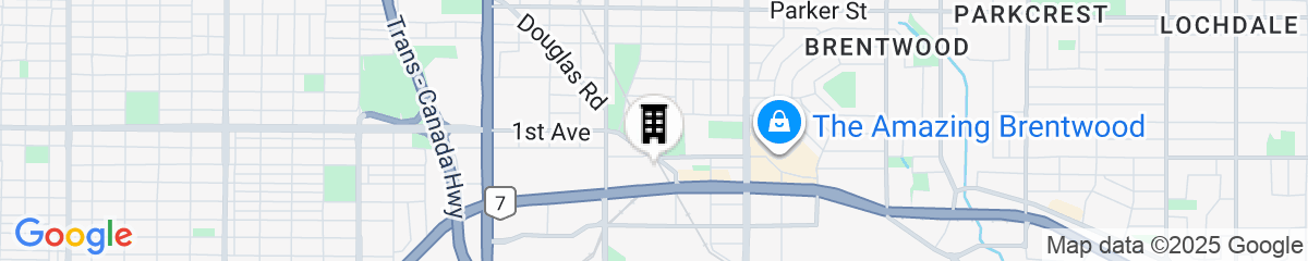 Map for Executive Suites Hotel Metro Vancouver