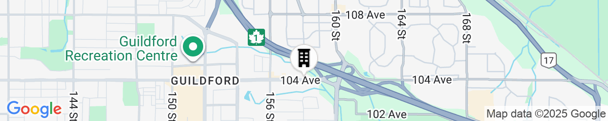 Map for Four Points by Sheraton Surrey