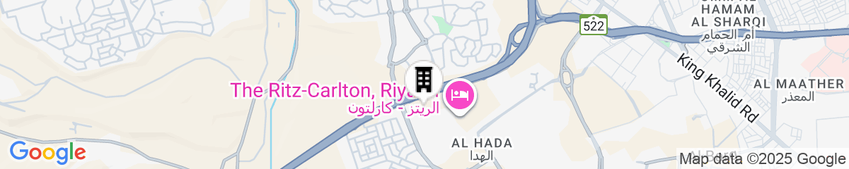 Map for The St. Regis Riyadh
