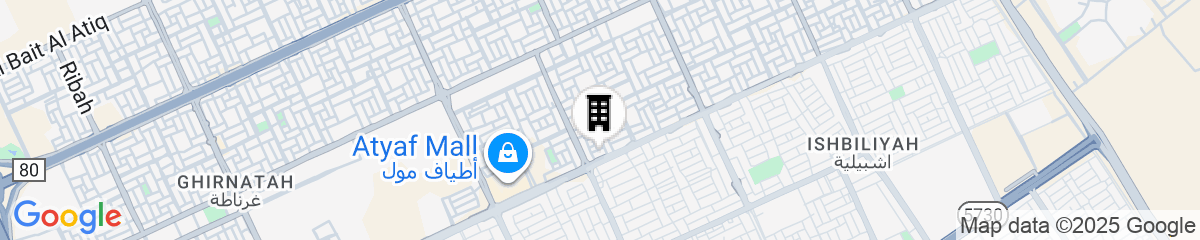 Map for Braira Al Yarmouk