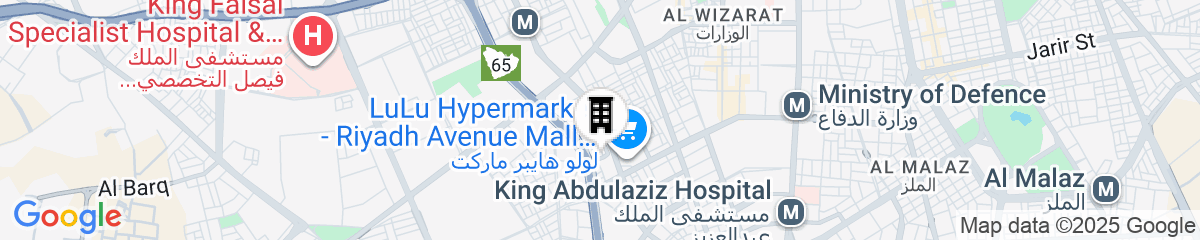 Map for Mercure Riyadh Al Anoud