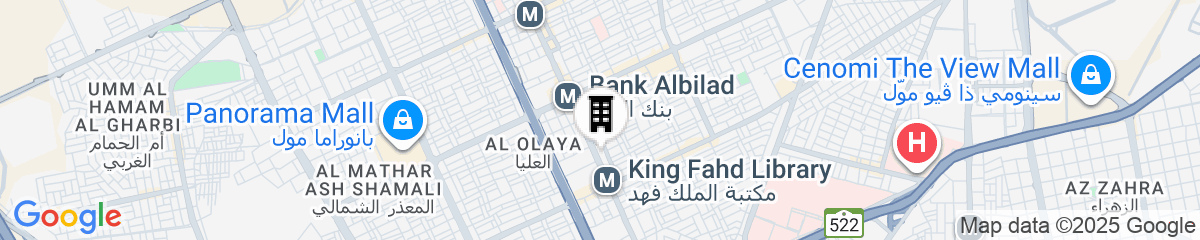 Map for Narcissus The Royal Hotel