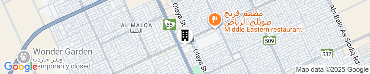 Map for Fairmont Ramla Serviced Residences, Riyadh