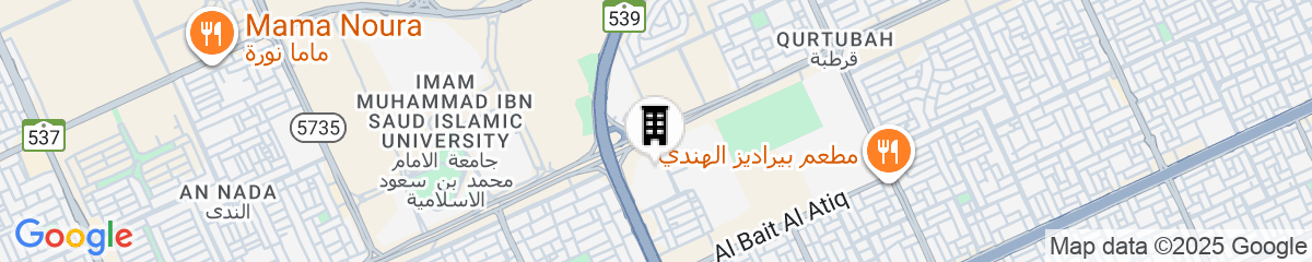 Map for Fairmont Riyadh
