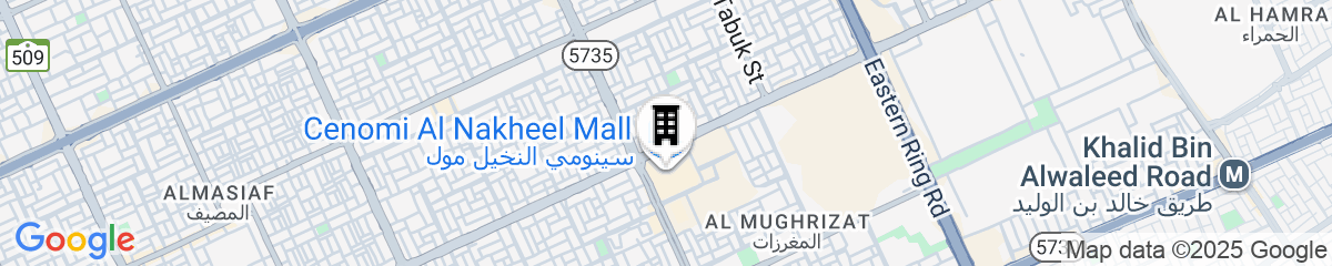 Map for Braira Al Nakheel Hotel