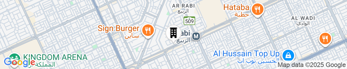 Map for Mansard Riyadh, A Radisson Collection Hotel