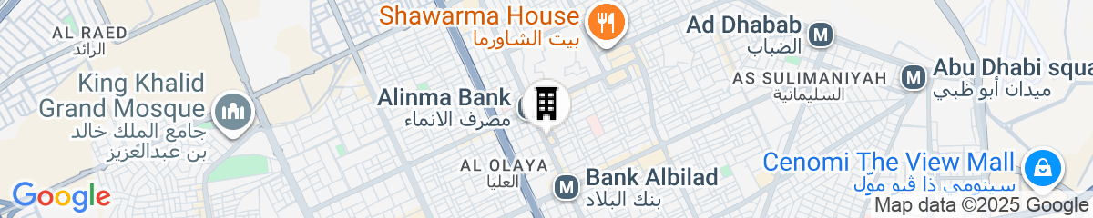 Map for Rosh Rayhaan by Rotana