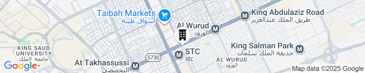 Map for Le Méridien Riyadh