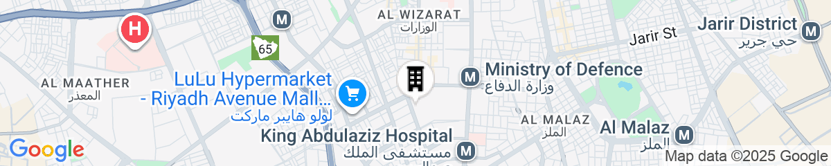 Map for Crowne Plaza Riyadh Palace by IHG