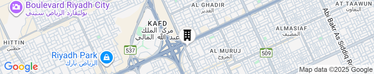 Map for Courtyard by Marriott Riyadh Northern Ring Road